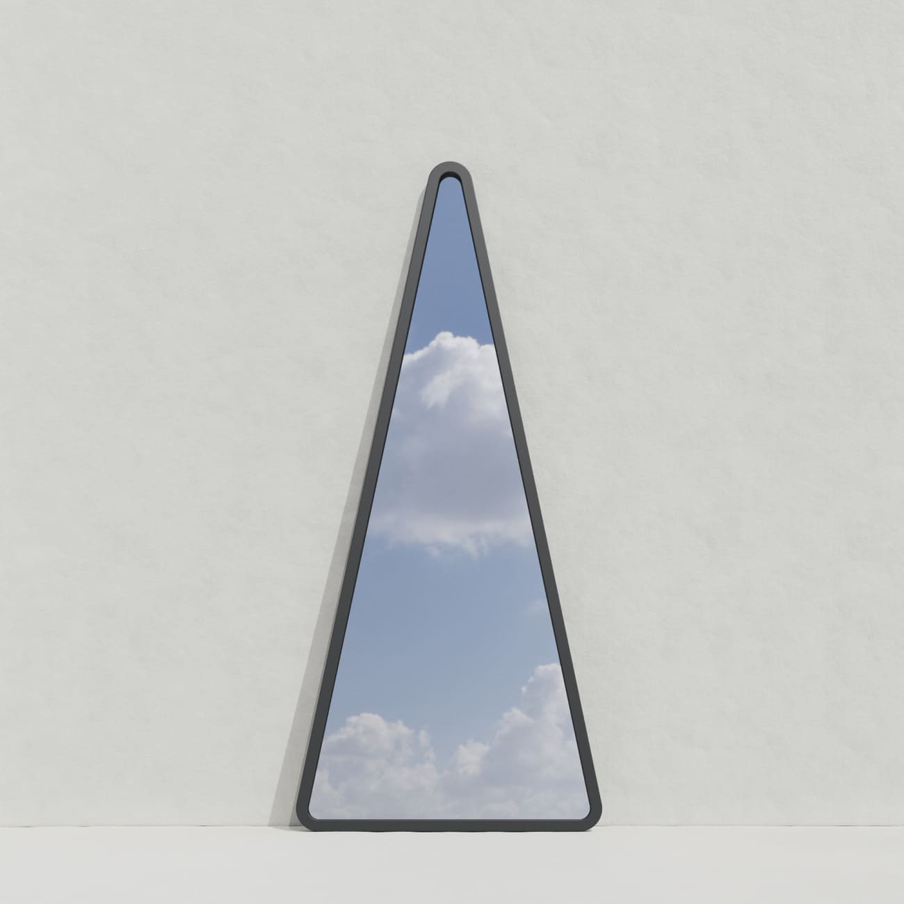 minimalist-triangle-mirror