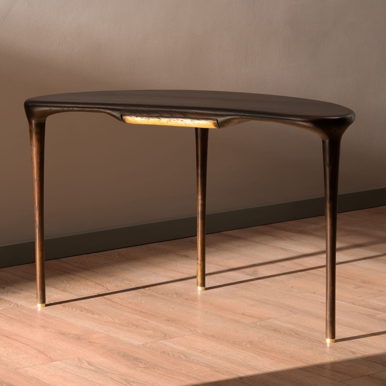 TD 01 desk by Tomasz Omachel Studio, contemporary Polish collectible design desk, 2024