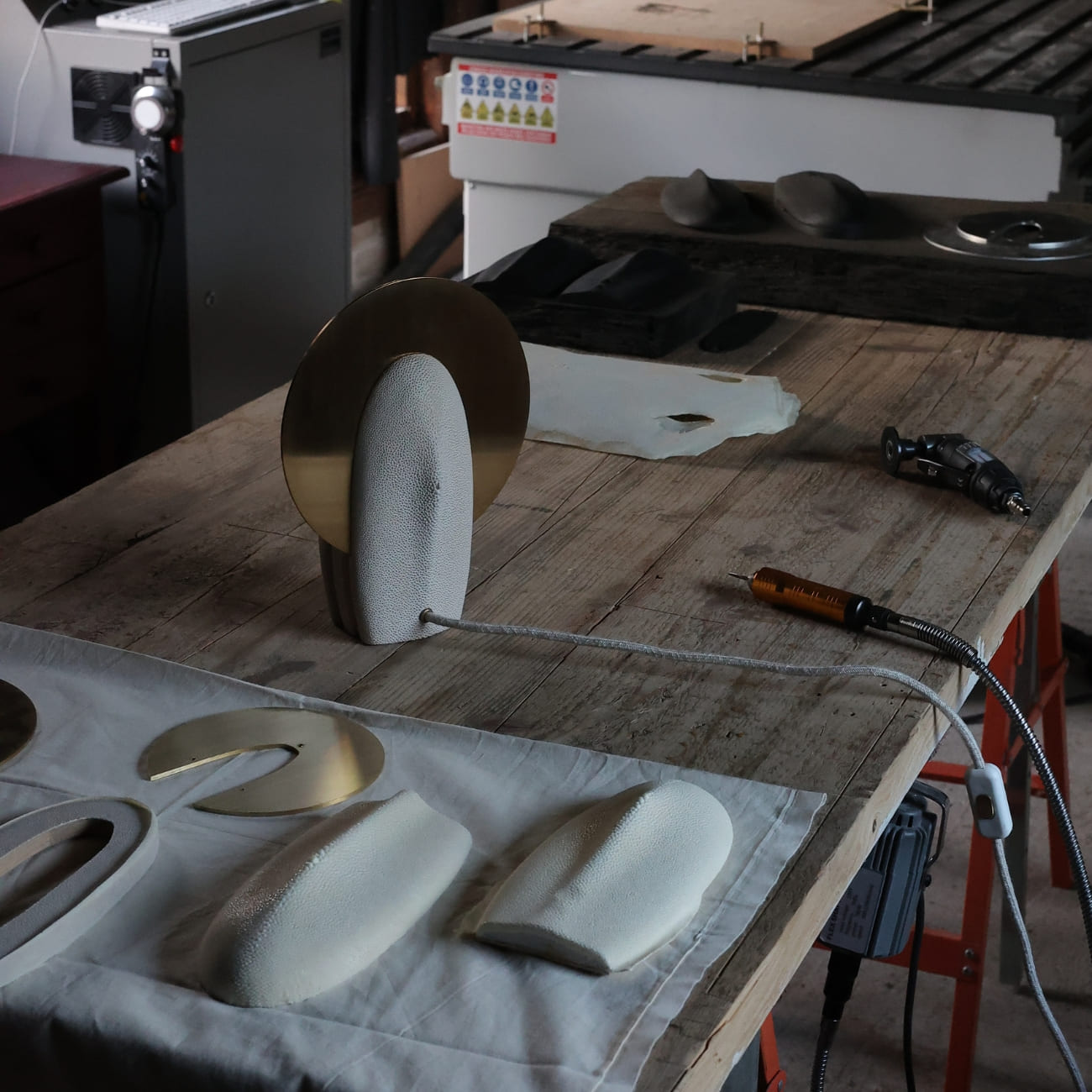 Mother of the Light during production at Palucki Studio