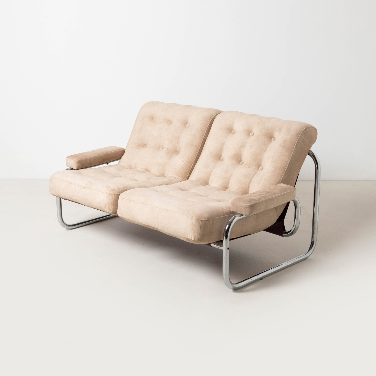 2-seater Borkum sofa by Johan Bertil Häggström for IKEA, 1970s.