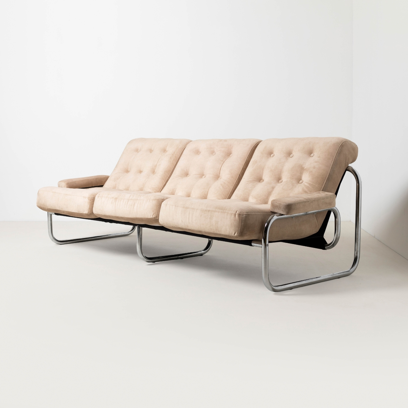 3-seater Borkum sofa by Johan Bertil Häggström for IKEA, 1970s.