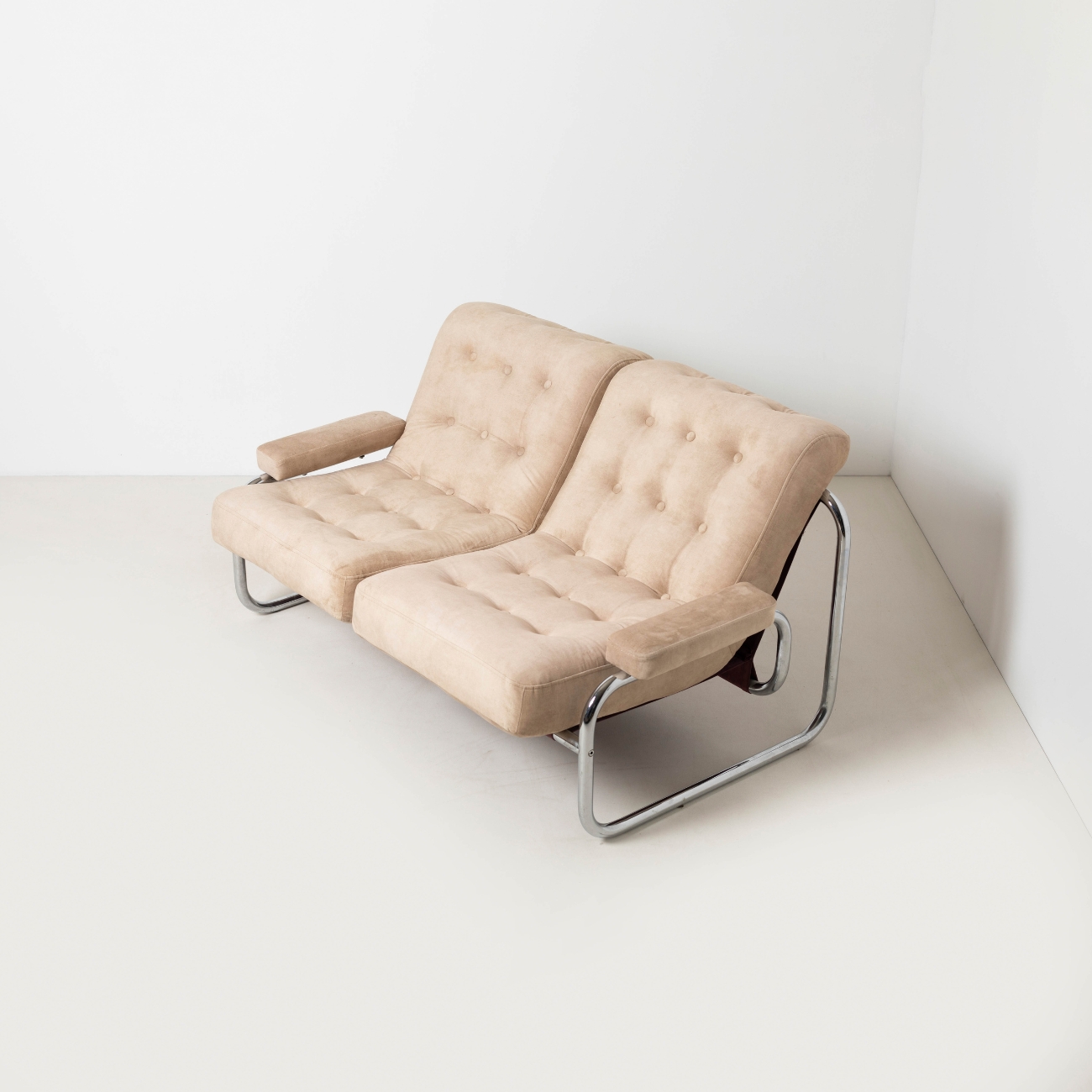 Borkum two seater sofa viewed from above.