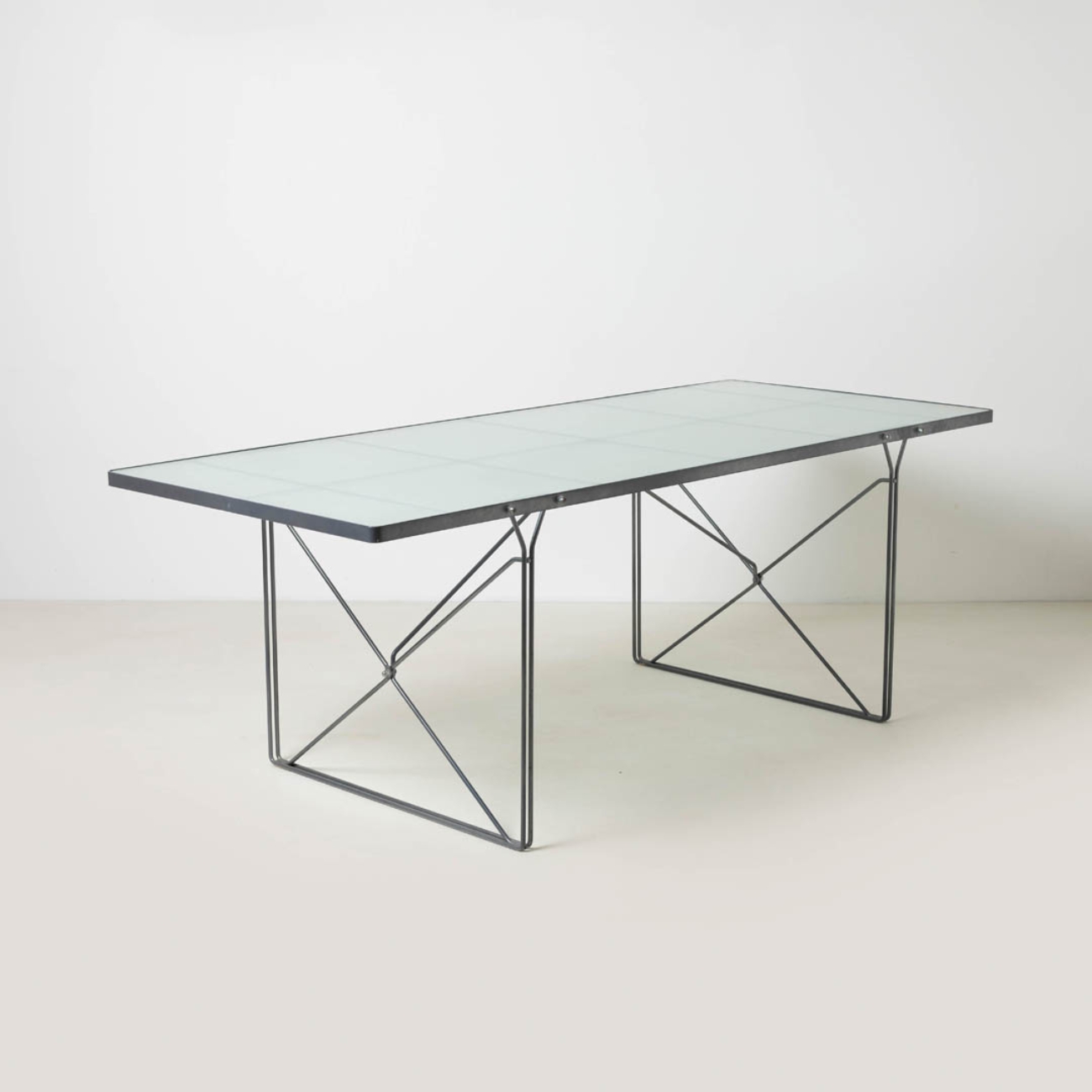IKEA Moment dining table by Niels Gammelgaard, perspective view.