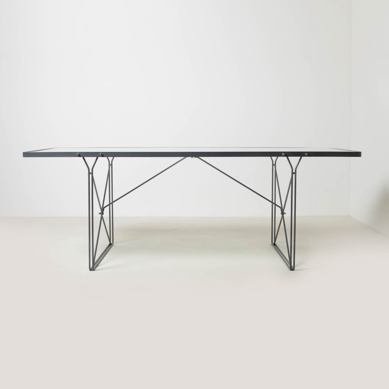 Side view of the IKEA Moment table by Niels Gammelgaard.