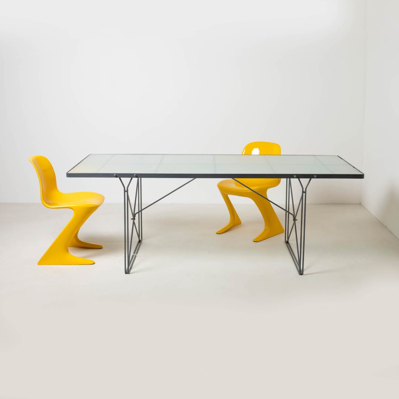IKEA Moment table with two chairs, proportions and form.
